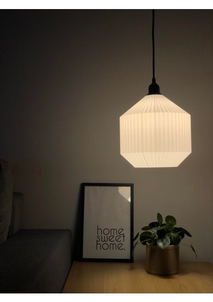 Modern Origami Sarkıt Abajurlar modelleri