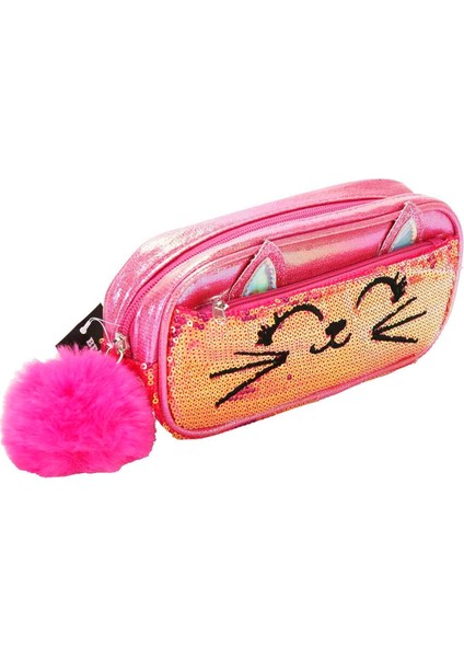 Bear &amp; Deer Kedi Desenli Kalem Kutusu BD-KCS225 - Pembe fiyatları