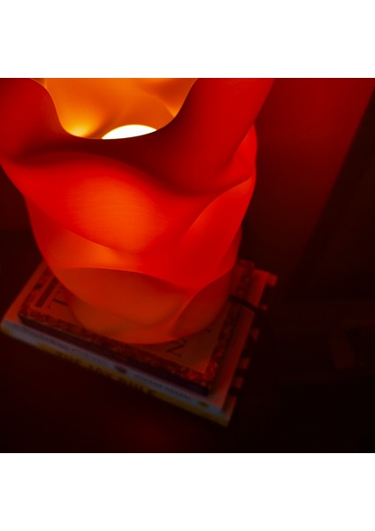 Soyut Buruşuk Lamba - Benzersiz Modern Masa Lambası fırsatları