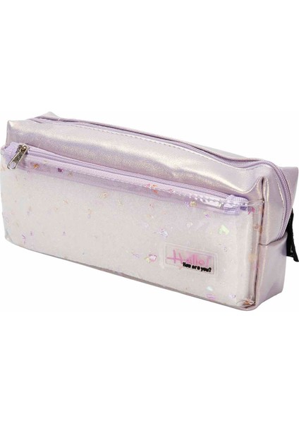 Bear &amp; Deer Hello Yazılı Kalem Kutusu BD-KCS228 - Mor modelleri