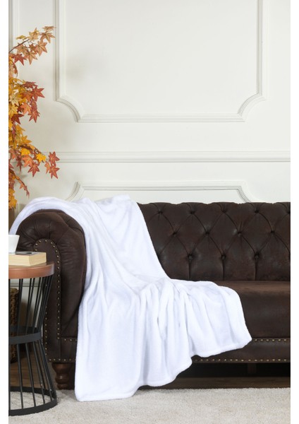 Enjoy Wellsoft Tv Battaniyesi (100X170 Cm) Beyaz