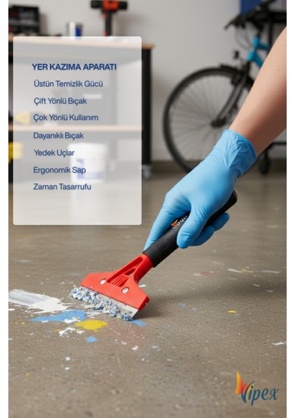 Yer Kazıma Aparatı Seti (Sap ve Jilet) fiyatları