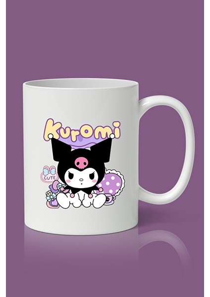 Kuromi Baskılı Kupa Bardak