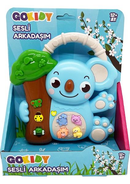 Sevimli Arkadaşım Koala Sesli ve Eğitici Bebek Oyuncağı – Işıklı, Hayvan Sesli