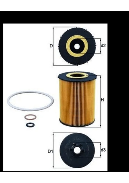 Bmw Yağ Filtresi N62 N73 [E60 E65 X5:E70]