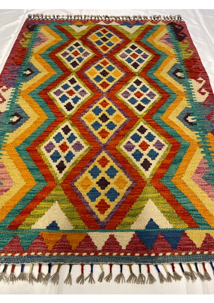 El Dokuma Afgan Yün Kilim Kök Boya modelleri