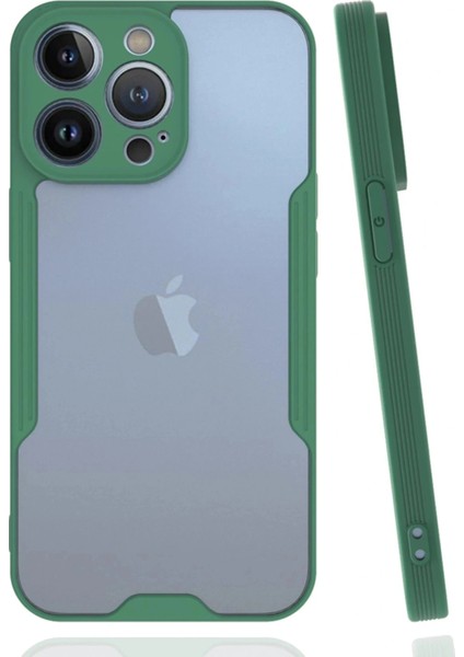 iPhone 14 Pro Kılıf Platin Silikon - Yeşil