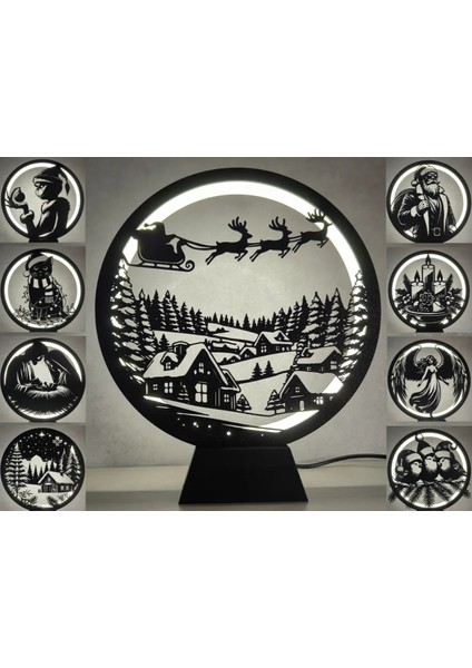 Halka Lamba Için Noel Panelleri