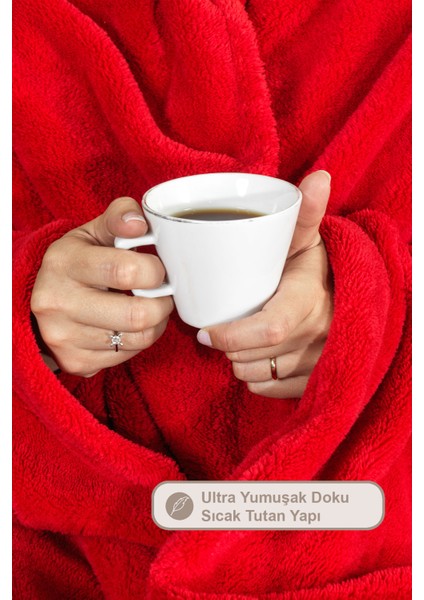Enjoy Wellsoft Tv Battaniyesi (100X170 Cm) Kırmızı fiyatları