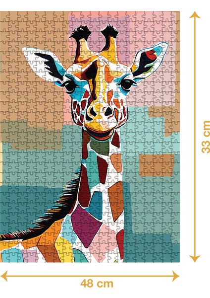 Zürafa - 500 Parçalı Puzzle fiyatları