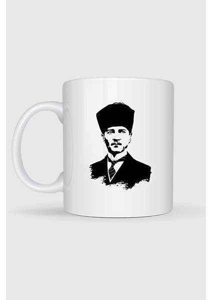 Mustafa Kemal Atatürk Tasarımlı Kupa Bardak fiyatları