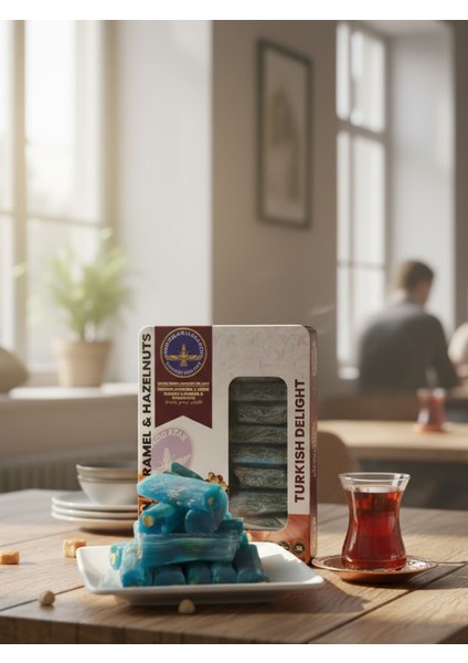 Italyan Karamelli Fındıklı Lokum 125 gr – Karamelli & Fındıklı Özel Türk Lokumu – Taze ve Yumuşak modelleri