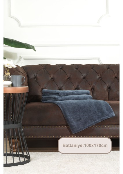 Enjoy Wellsoft Tv Battaniyesi (100X170 Cm) Antrasit modelleri