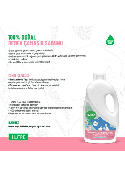 %100 Doğal Yenidoğan Bebek Çocuk Günlük Bakım Seti fırsatları