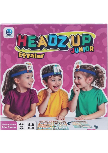 Headz Up Junior Eşyalar Kutu Oyunu