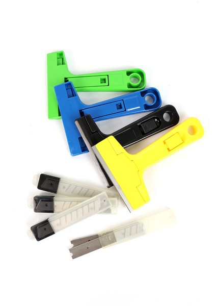 Cam Kazıma Aparatı Seti (Sap ve Jilet) indirimleri