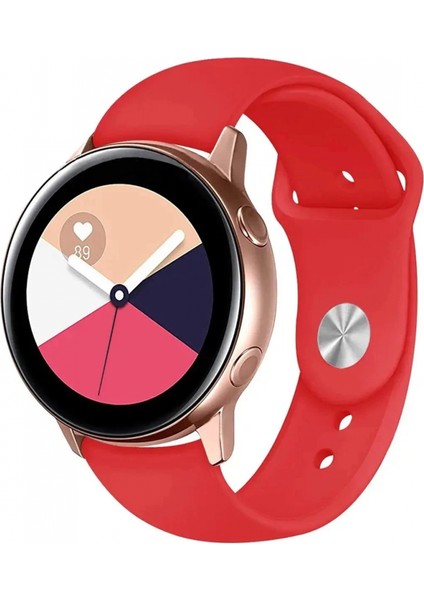 Watch 22MM Klasik Kordon - Kırmızı