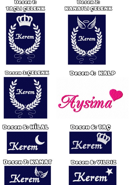 Isme Özel Nakış Işlemeli %100 Pamuk Müslin Hastane Çıkış Seti Takı Yastığı ve Puset Örtüsü fırsatları