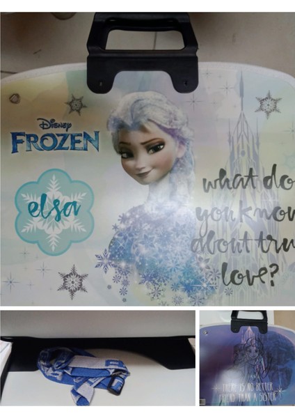 Hakan Frozen 28X38 Mavi Proje Çantası