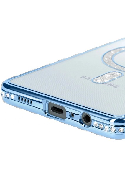 Samsung Galaxy A06 Joke Simli Magneticsafe Kılıf - Mavi fırsatları