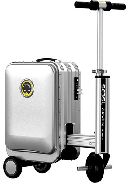 SE3SL Elektrikli Binilebilir Scooter Valiz - Gri