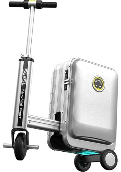 SE3SL Elektrikli Binilebilir Scooter Valiz - Gri modelleri