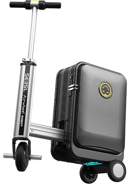 SE3SL Elektrikli Binilebilir Scooter Valiz - Siyah