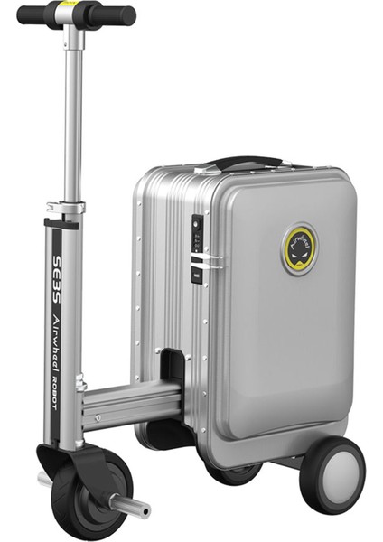 SE3S Elektrikli Binilebilir Scooter Valiz - Gri