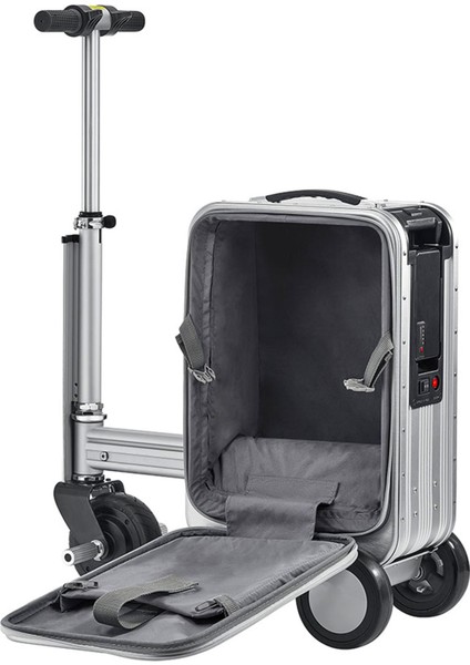 SE3S Elektrikli Binilebilir Scooter Valiz - Gri fırsatları