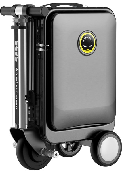 SE3S Elektrikli Binilebilir Scooter Valiz - Siyah