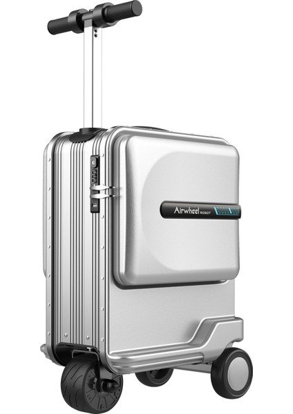 SE3MINIT Elektrikli Binilebilir Scooter Valiz Gri