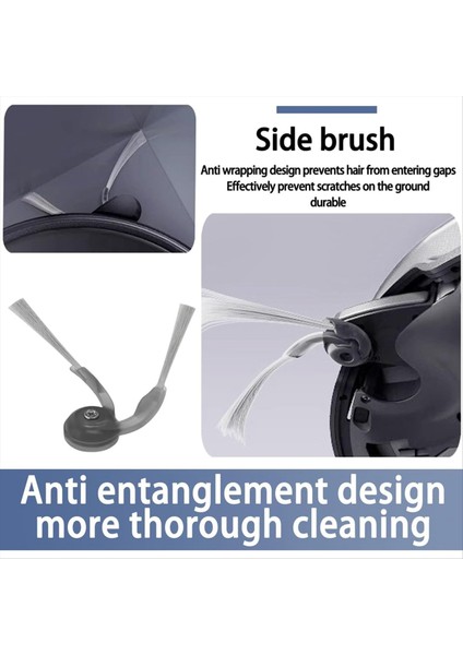 Saros 10R Robot Süpürge Yedek Parçaları Ana Yan Fırça Filtre Paspas Torbaları Için Yedek Kit Aksesuarları (Yurt Dışından) indirimleri