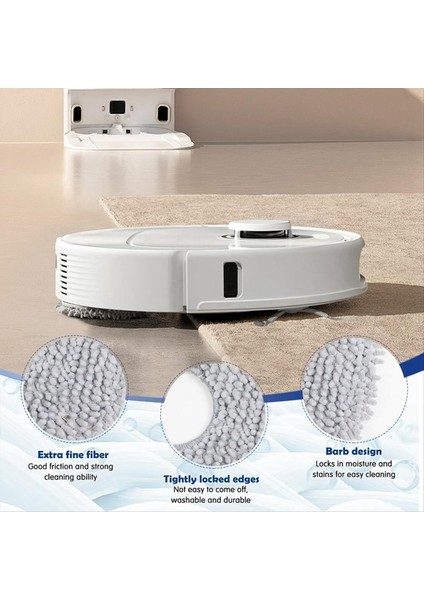 Q / Qrevo Pro / Qrevo S / Qrevo Curv / Qrevo Maxv Robot Süpürge Mikrofiber Paspas Bezi (Yurt Dışından) indirimleri