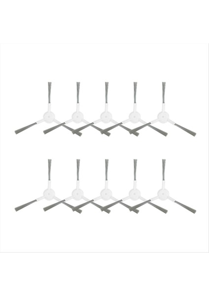 X30 / Pro S30 L10S Ultra S10 S20 Robot Süpürgeler Için 10 Adet Yan Fırça Yedek Parça Aksesuarları (Yurt Dışından)