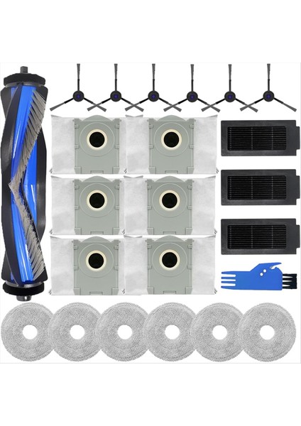 T50 Pro, T50 Omni, Max, T50 Pro Omni Robot Süpürge ve Aksesuar Seti Için Yedek Parça (Yurt Dışından)