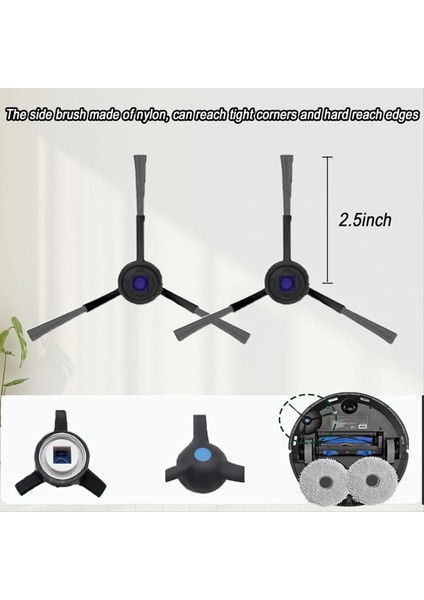 T50 Pro, T50 Omni, Max, T50 Pro Omni Robot Süpürge ve Aksesuar Seti Için Yedek Parça (Yurt Dışından) fırsatları