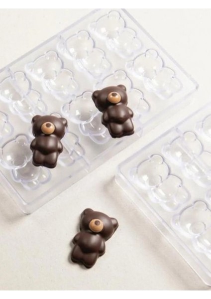 Polikarbon Teddy Bear Çikolata Kalıbı 27 gr | CM-4117 fiyatları