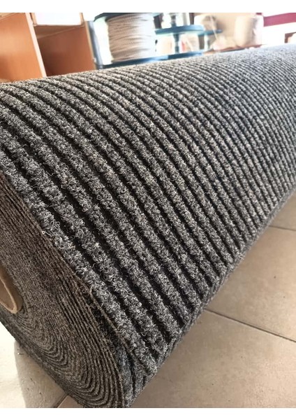 Çelik Halı 2 x 8 Metre Gri Dış ve Iç Zemin Kaymaz Halı Yolluk Taban Iş Yeri Ofis Oto Paspası modelleri