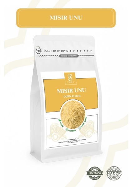 Mısır Unu 1000G – Glutensiz, Hafif ve Çok Amaçlı Un 1kg