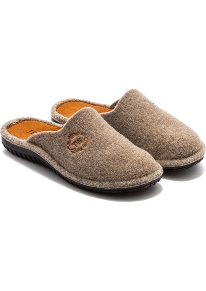 Data Erkek Ev Terliği Bej 41/45