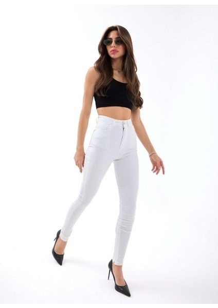 6489 Pantolon-Beyaz fiyatları