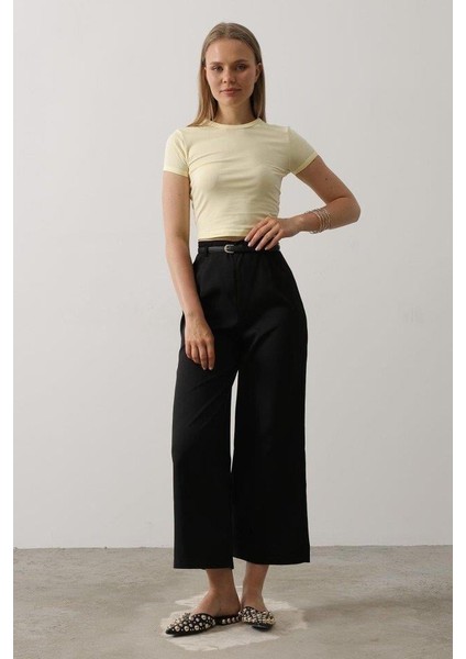 Kemer Pens Detaylı Pantolon - Siyah fiyatları