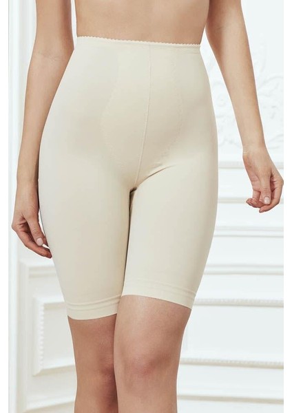 Arias Closet Toparlayıcı Bel ve Bacak Inceltici Dikişli Uzun Paçalı Orta Bel Sıkı Şort Korse modelleri