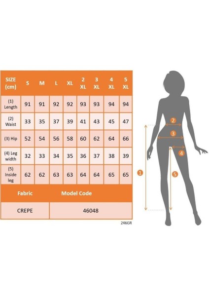 Kadın Yüksek Bel Krep Pantolon fırsatları