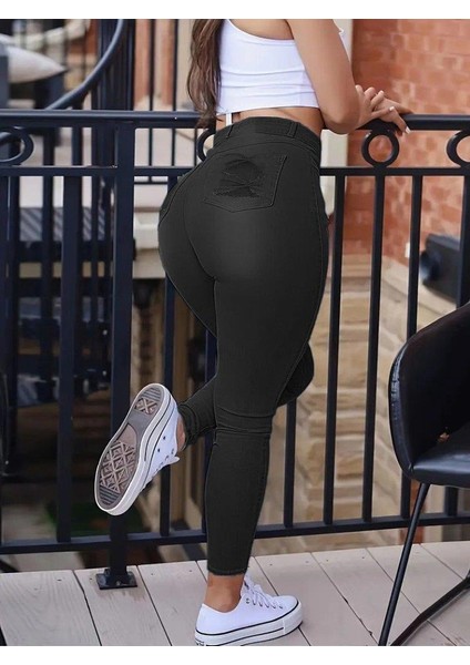 Kadın Yüksek Bel Dar Kesim Kot Pantolon modelleri