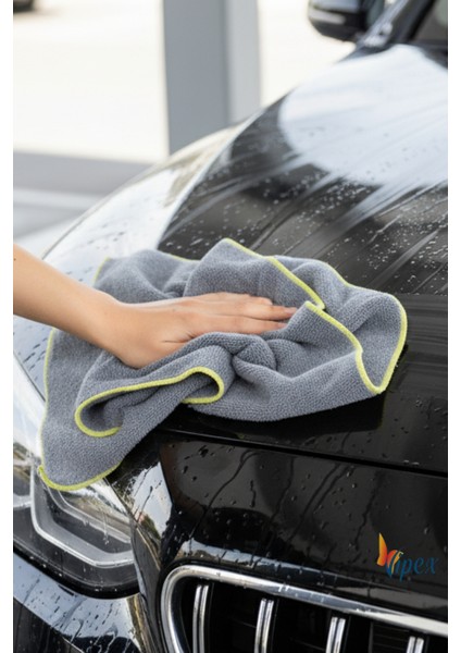 Microfiber Araç Kurulama Bezi Büyük Boy 50X70 Kalın Doku 380 Gsm- 1 Adet modelleri
