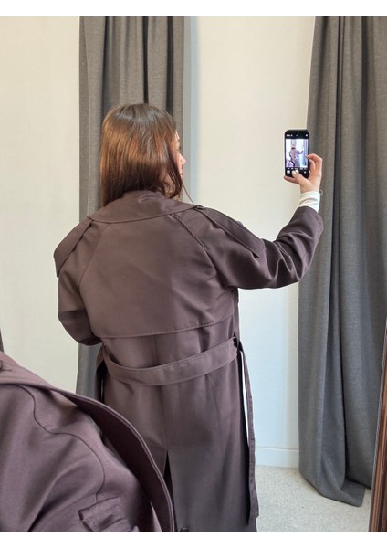 Astarlı Premium Kalite Tam Boy Trençkot fiyatları