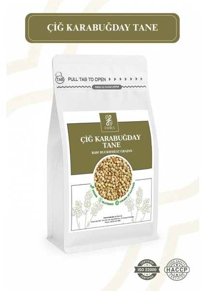 Çiğ Karabuğday Tane 500G – Glutensiz Beslenmeye, Tokluğa ve Forma Destek 500G