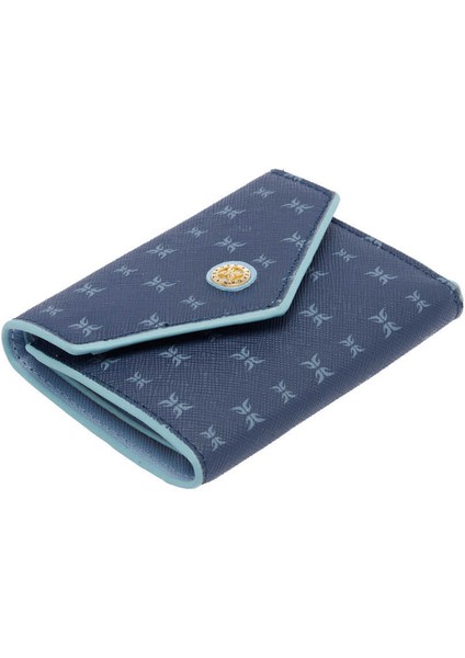 Lacivert Print Kadın Cüzdan - S1CB00055814-U3A