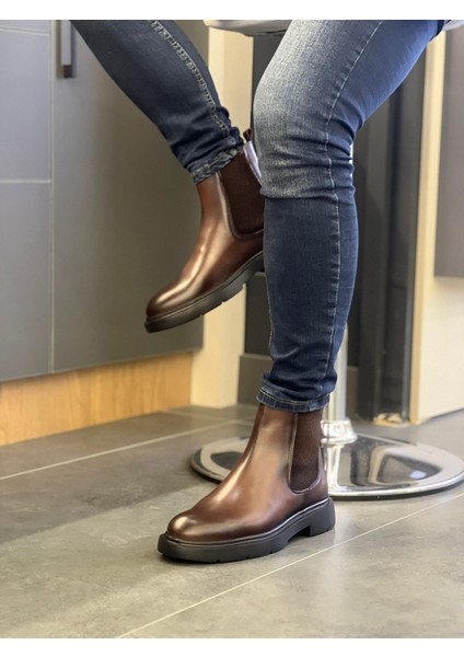 LFR-5455 Derı Merdane Bot Kahve modelleri